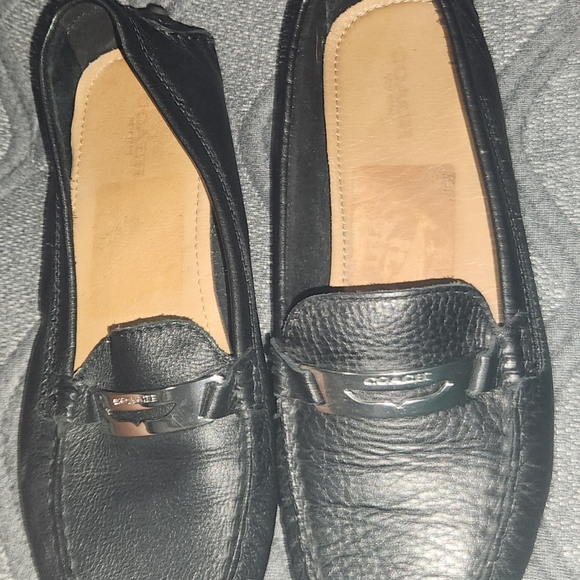 COACH NOLA PEBBLE GRAIN LEATHER SIZE 7 WORN A HANDFUL OF TIMES - Picture 4 of 12